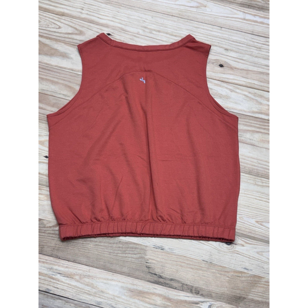 Target Tank Top Women's Size Extra Large Orange Poly Stretch Athletic