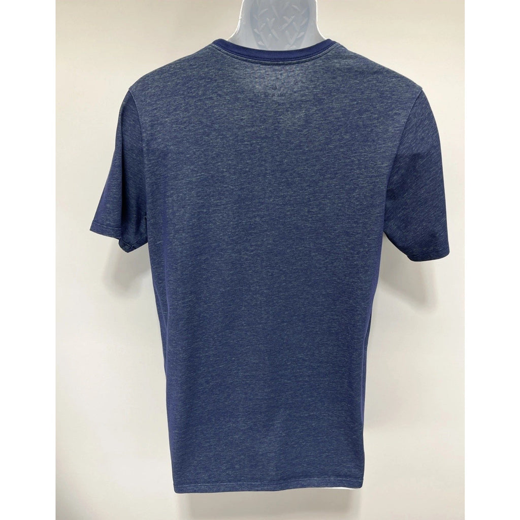 Nike Shirt Mens M Blue Dri Fit Short Sleeve Active Crewneck Training Running