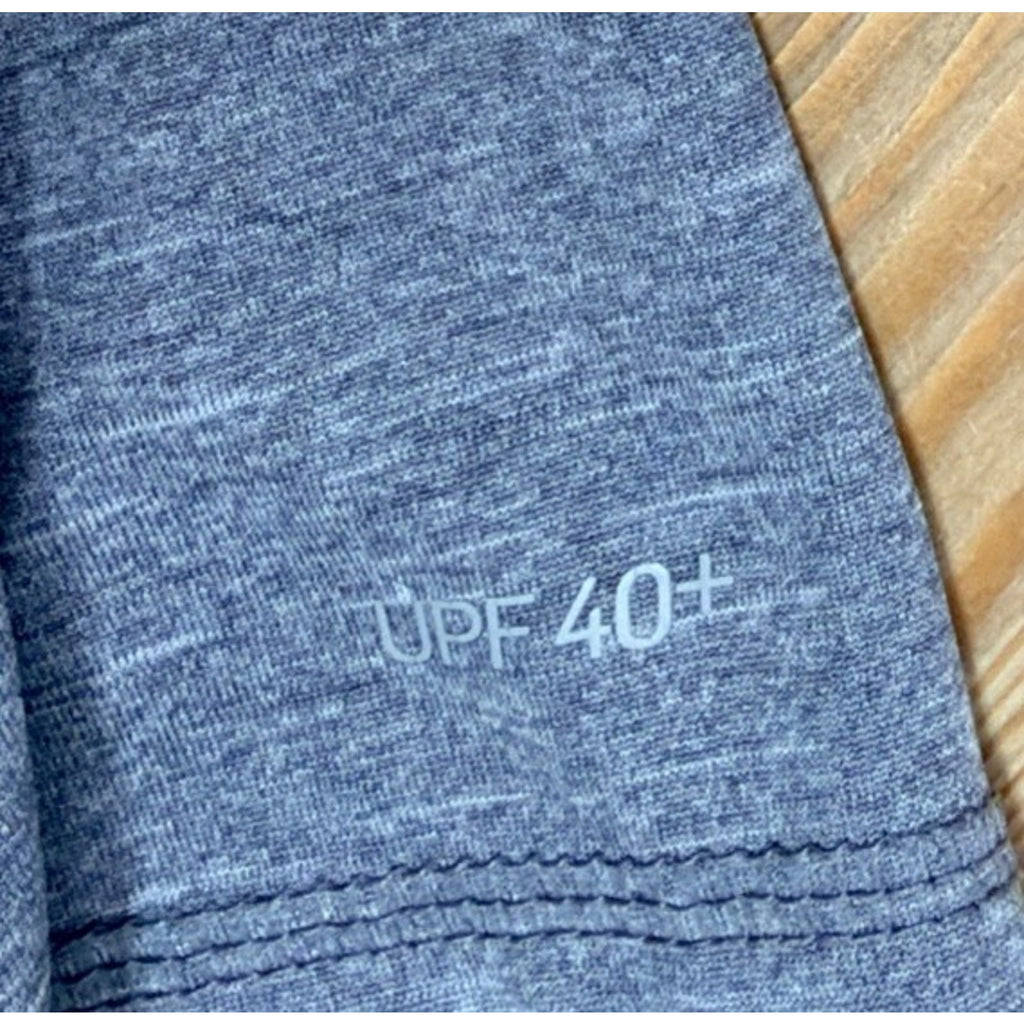 Nike Hydroguard Rash Guard Swim T-Shirt UPF 40+ Gray Men's Large