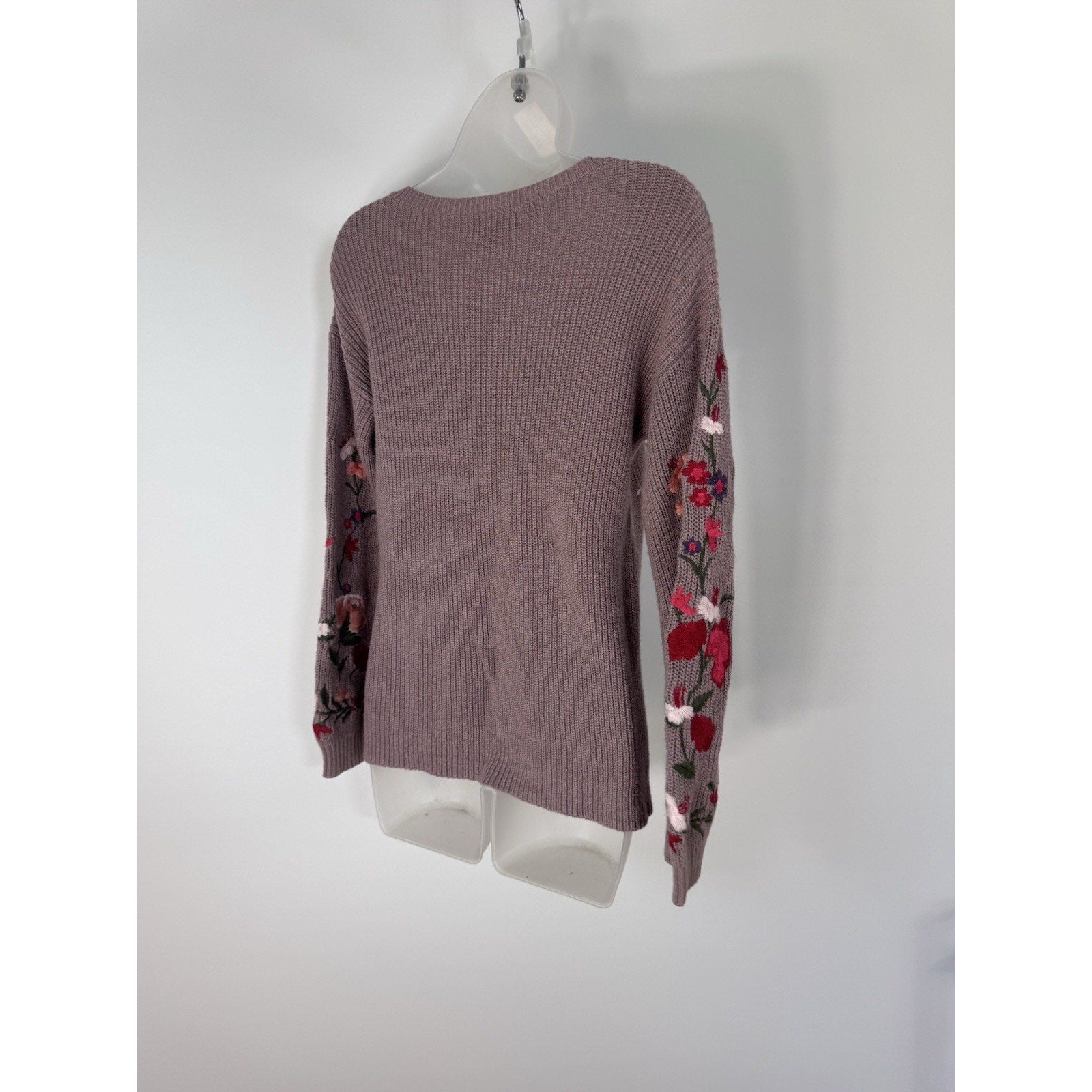 American Eagle Outfitters Sweater Floral Bishop Sleeves XS