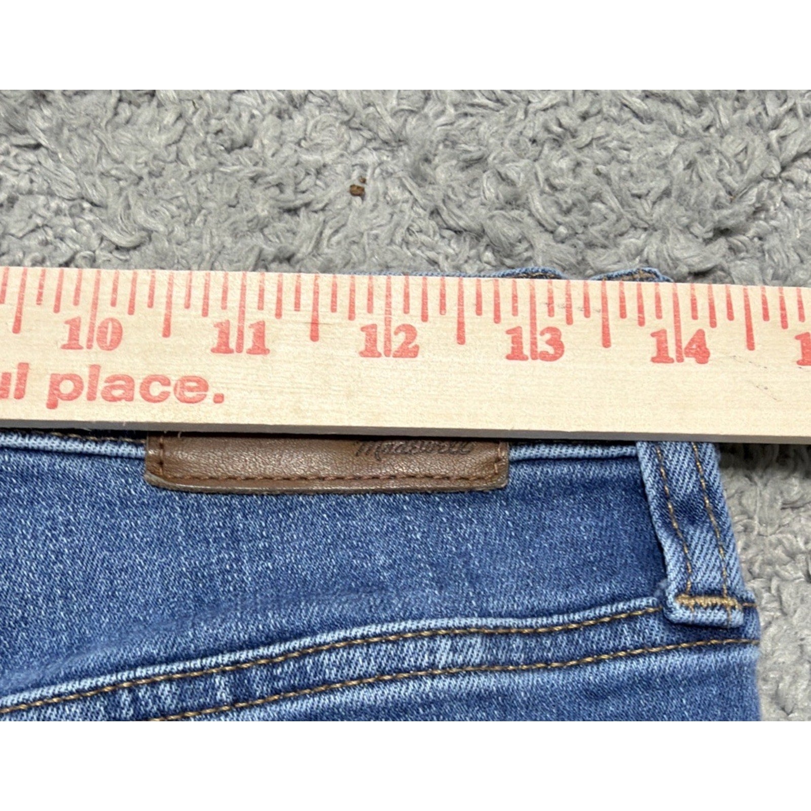 Madewell 5 Pocket 10” Roadtripper Skinny Jeans Size 27 Hi-rise Medium Wash
