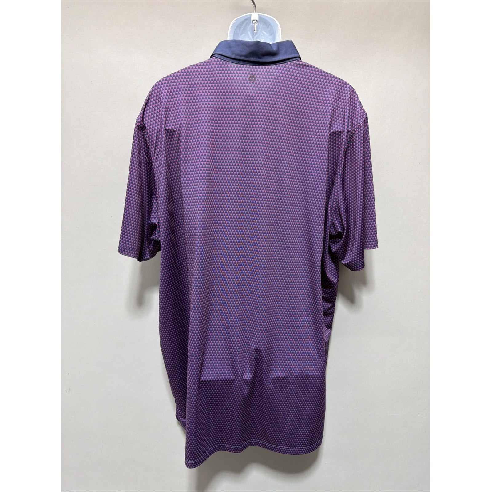 Greyson Performance Golf Polo Shirt Purple Men's XXL Stretch