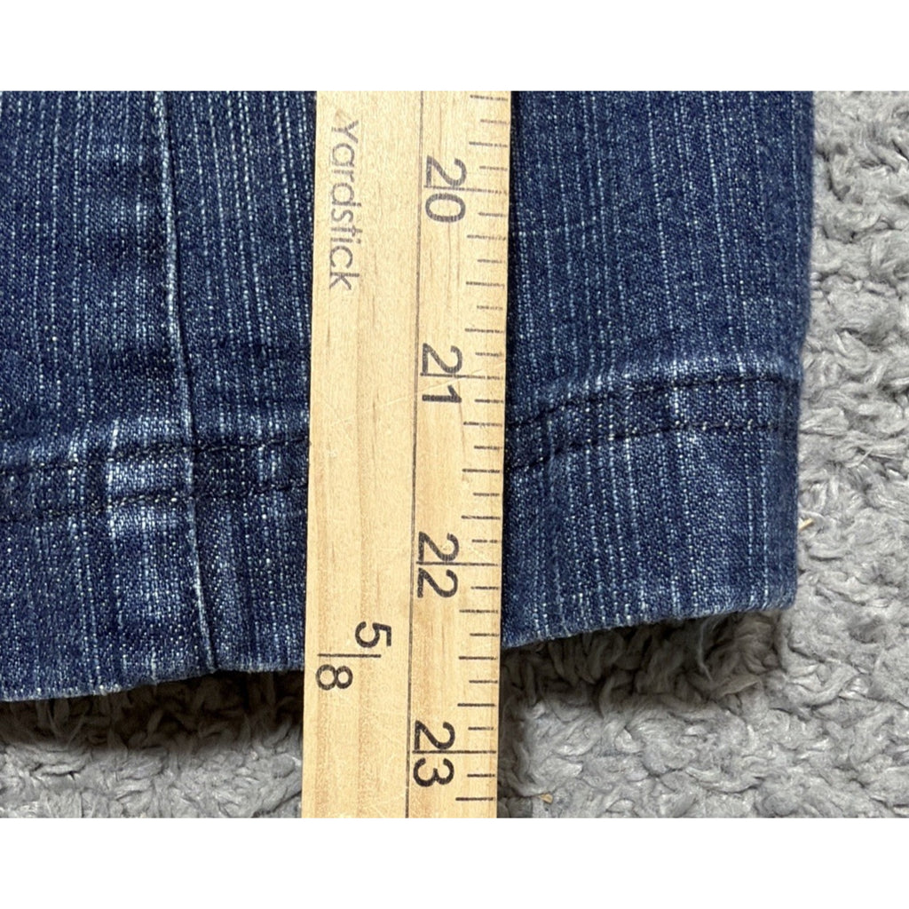 Ann Taylor Loft Women’s Jean Jacket Denim Size 8 Stretch