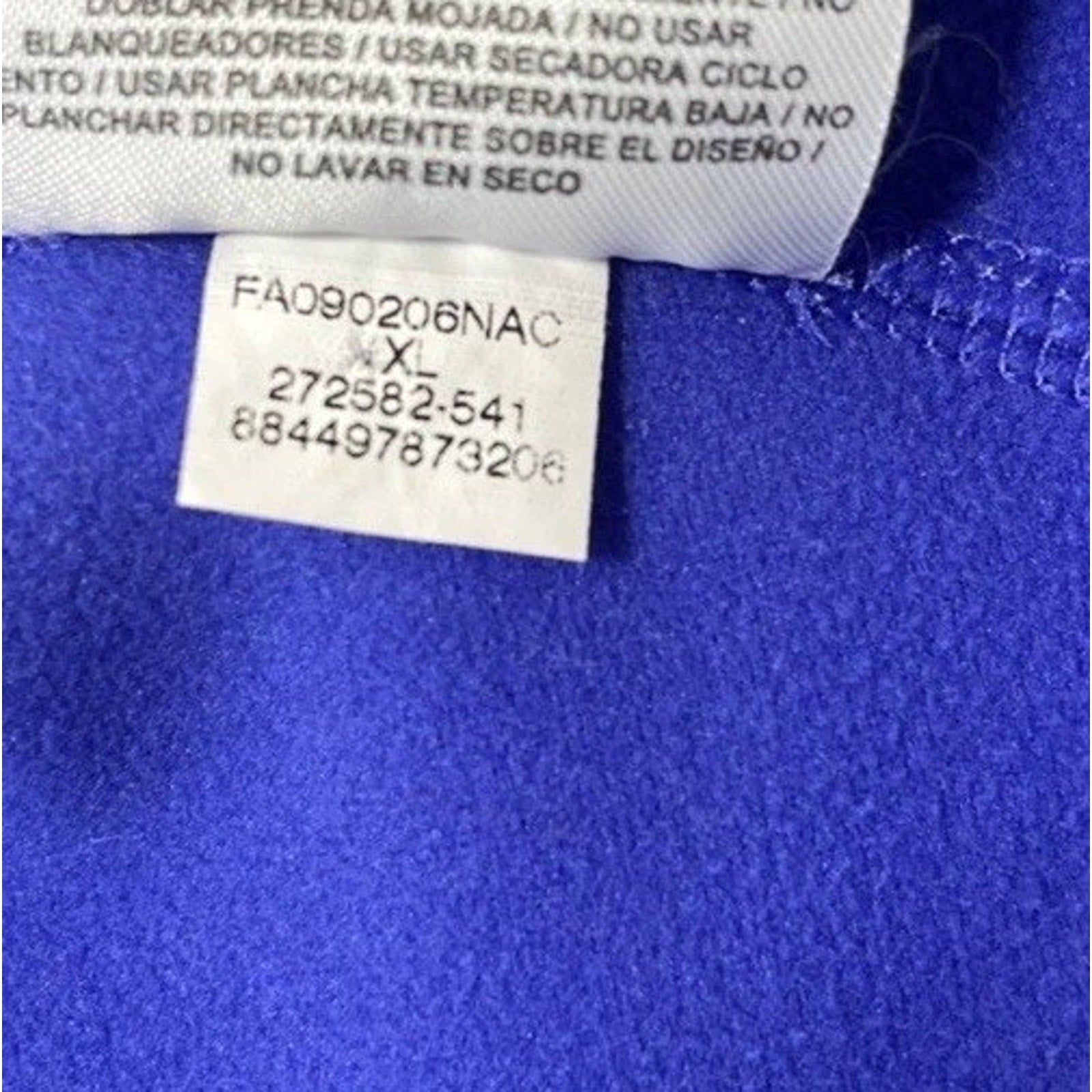 Nike Fit Dry Fleece Hoodie Womens XL Purple Long Sleeve With Hood