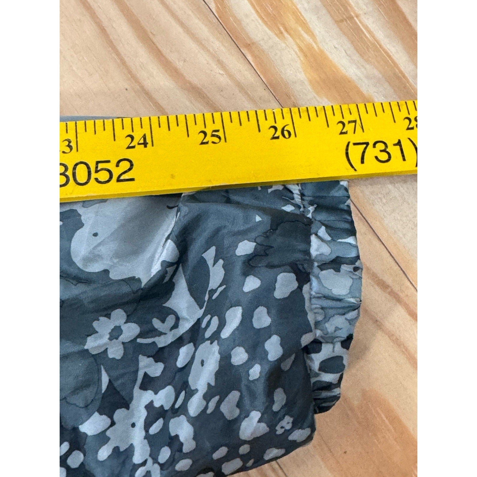Maurices Green Camo Floral Cinch Waist Windbreaker Jacket Size Small