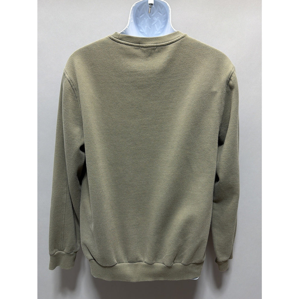 True Religion Fleece Crewneck Buddha Green Size Large