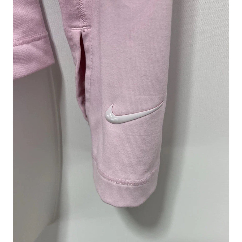 Nike Pro Girls Dri-Fit Training Top Long Sleeve Youth Size L Red Pink