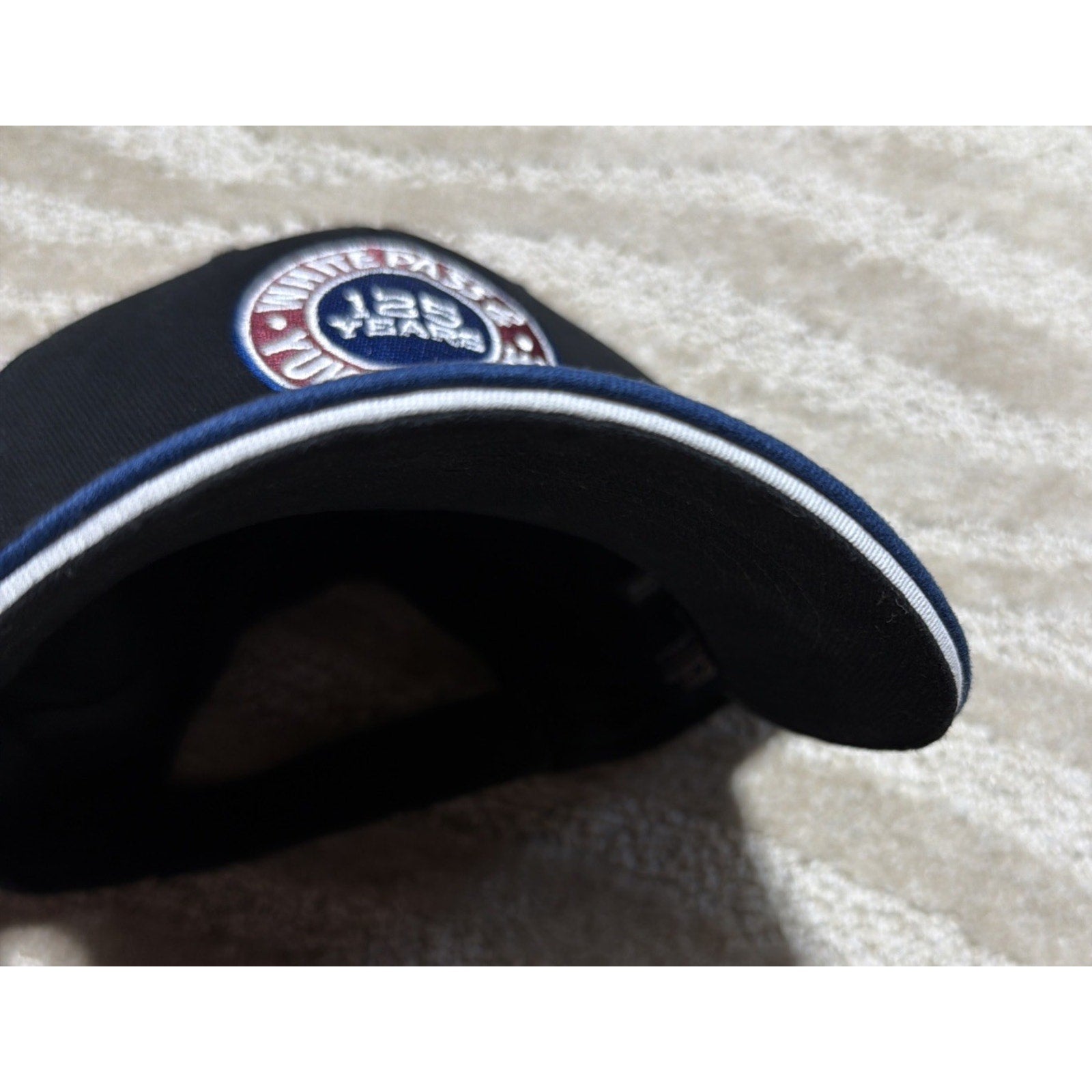 2024 125 Years WHITE PASS YUKON ROUTE SKAGWAY ALASKA RAILWAY TRAIN HAT Excellent