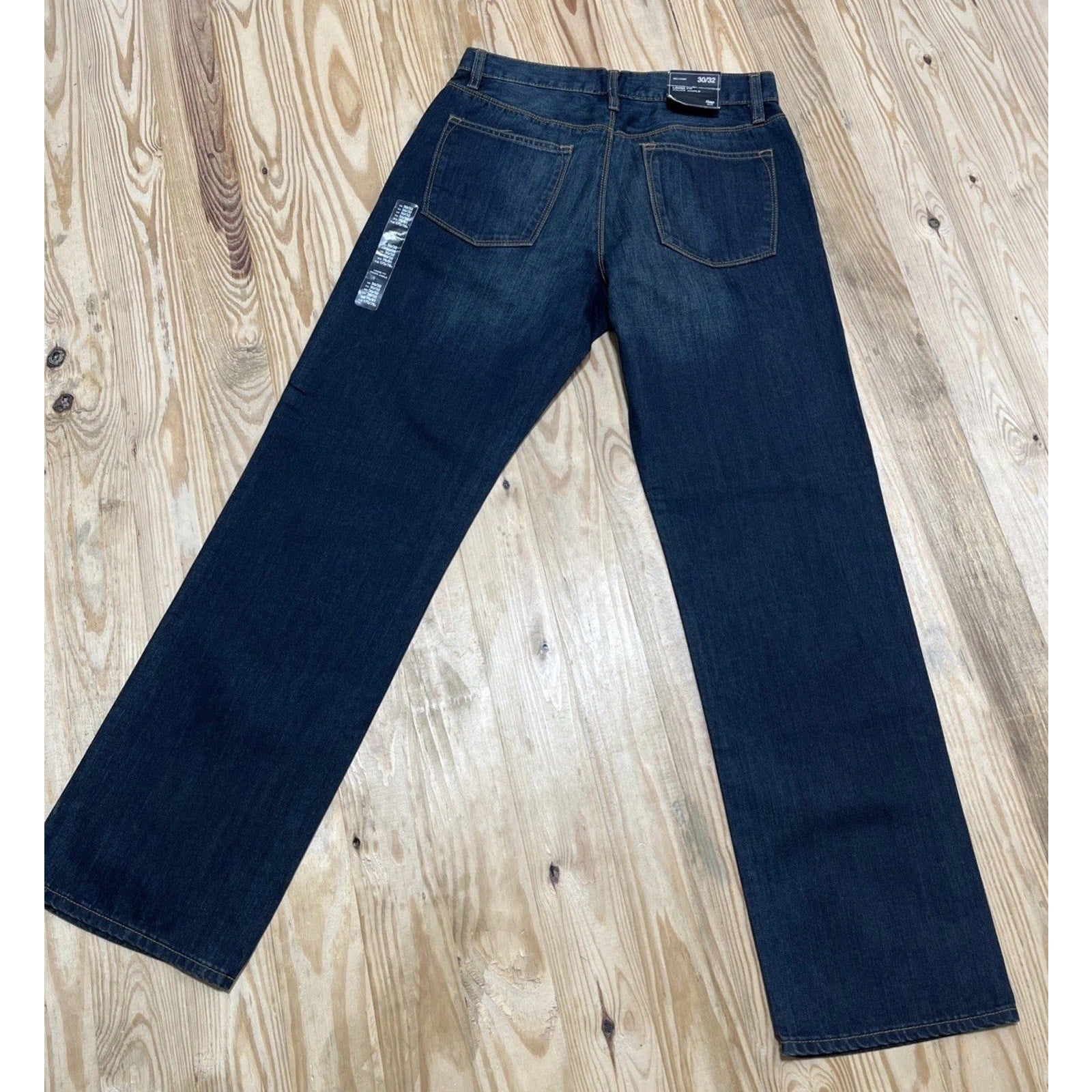 Gap Men's Loose Fit Straight Leg Jeans, Dark Authentic, 30x32, NWT