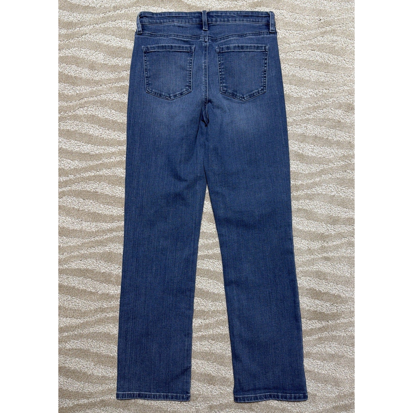 Buffalo David Bitton Alyssa Jeans Womens 4/27 Blue Med Wash High Rise Straight