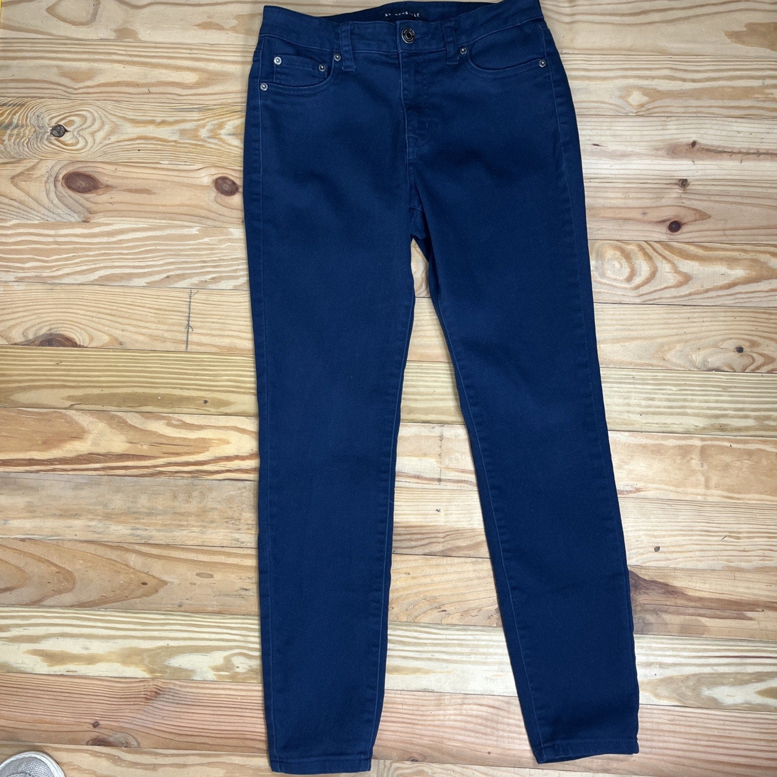 AEROPOSTALE High-Rise Jegging Blue Skinny Jeans Size 6 Stretch Denim