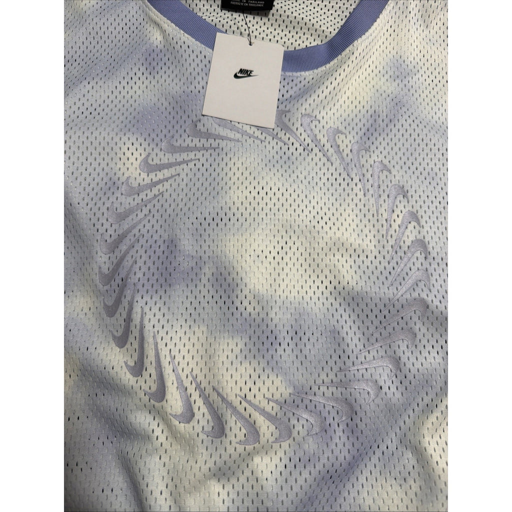 Nike Women's Sportswear Icon Clash Mesh Crop Top Shirt DQ3357-569 | Size 2X New