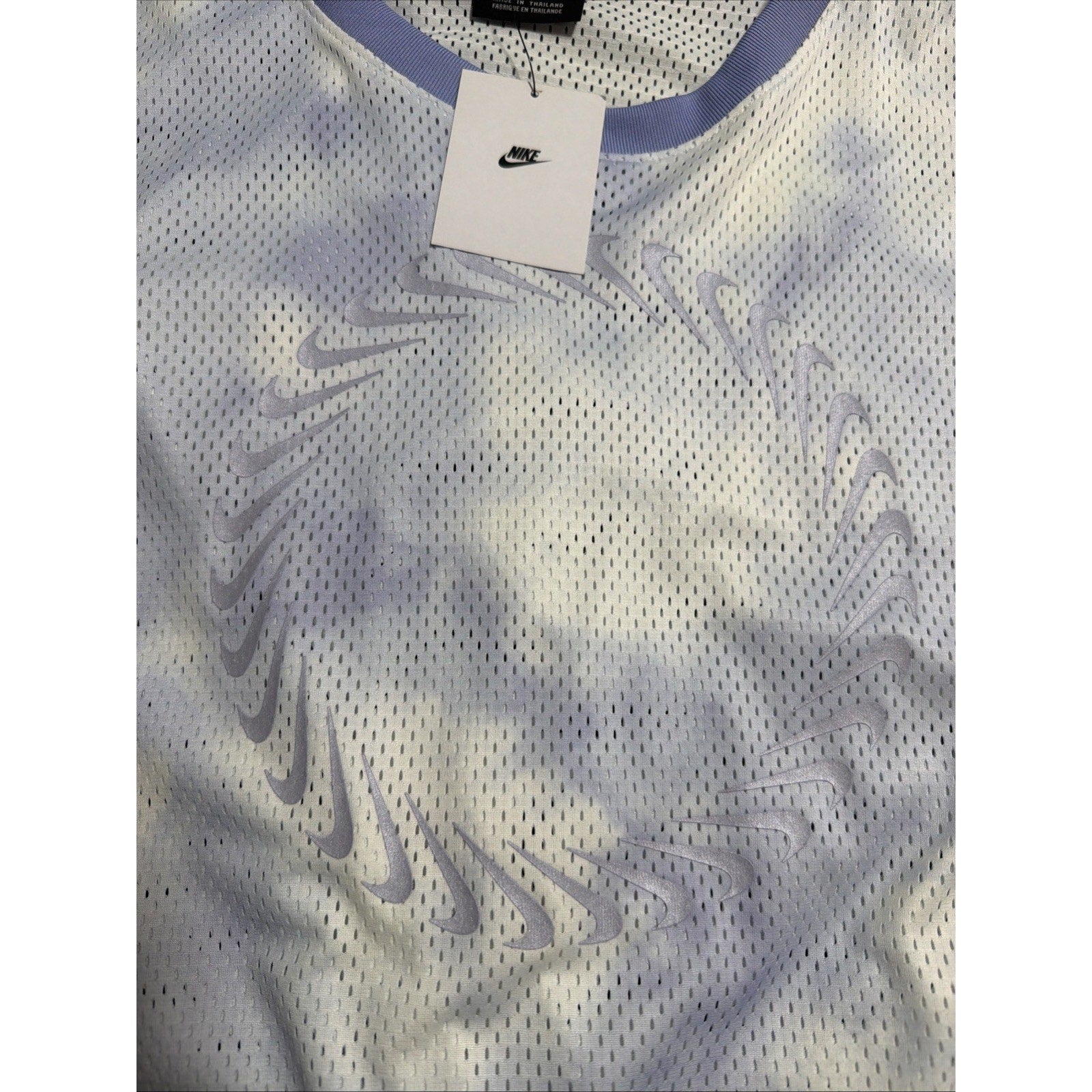 Nike Women's Sportswear Icon Clash Mesh Crop Top Shirt DQ3357-569 | Size 2X New