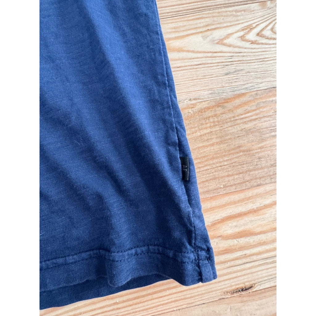 AMERICAN EAGLE AE MEN'S ATHLETIC FIT T-SHIRT NAVY BLUE SMALL