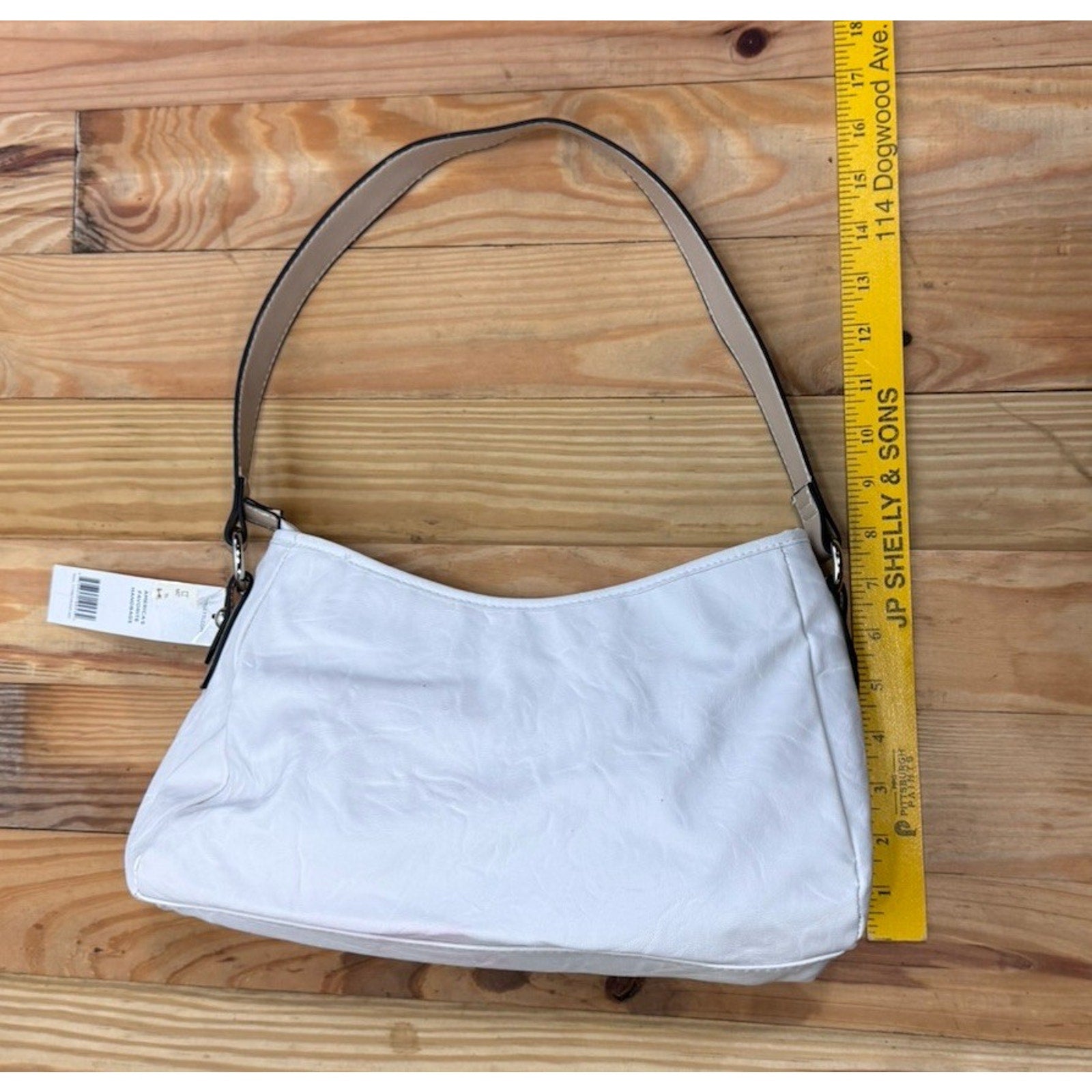 Rosetti Sea Breeze Hobo White And Tan Small Handbag New With Tags