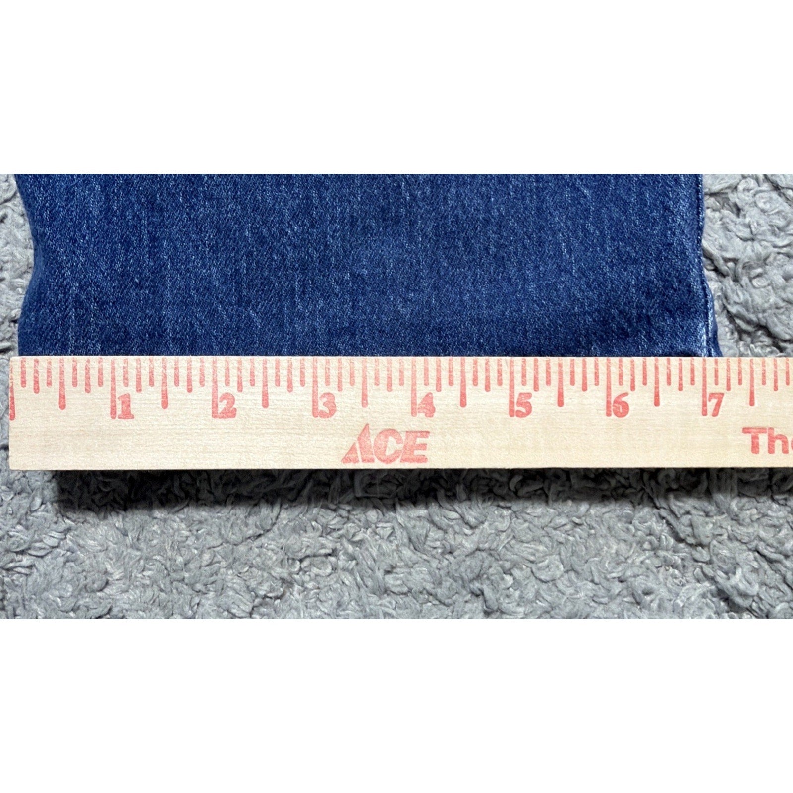Womens Old Navy Mid-Rise Wow Boyfriend Ankle Blue Denim Jeans Cotton Blend 12
