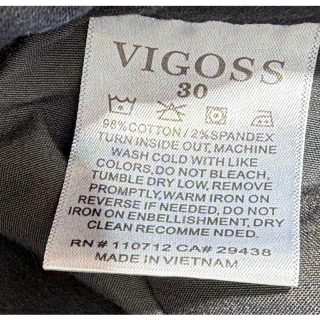 Vigoss Women’s Marley High Rise Bootcut Black Jeans Size 30x30.5