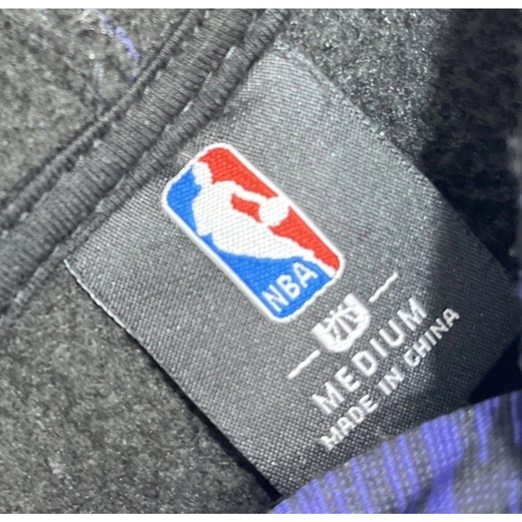 Los Angeles Lakers Men Sweater Medium Blue Heather Hoodie Graphic Pullover