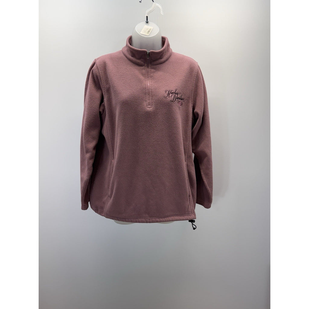 Harley Davidson Sweater Women's L Pink Fleece Union City, TN See Photos