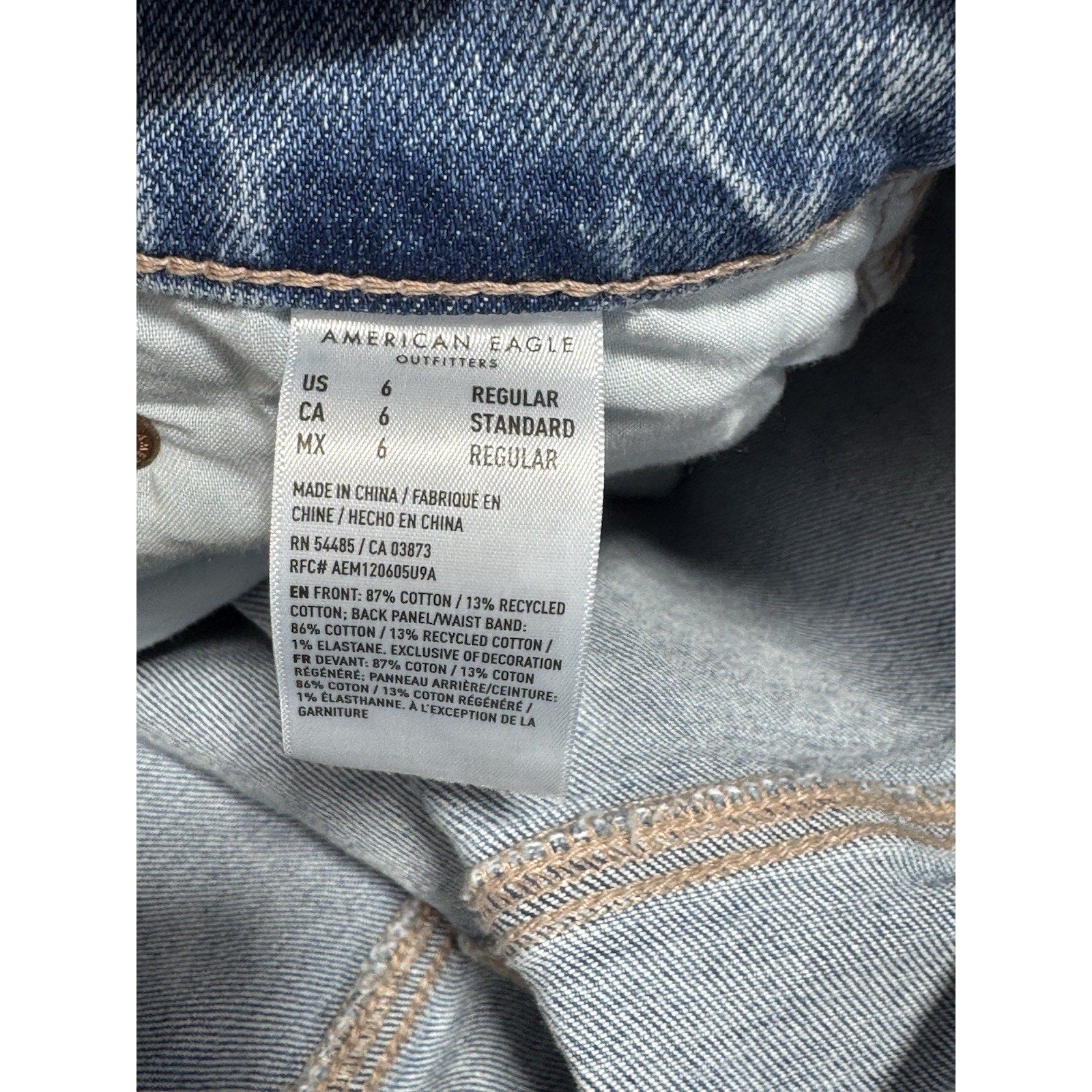 AG-ED Denim Ex-Boyfriend Slouchy Slim Mid-Rise Jeans Women’s Size 6 32X30 NWT