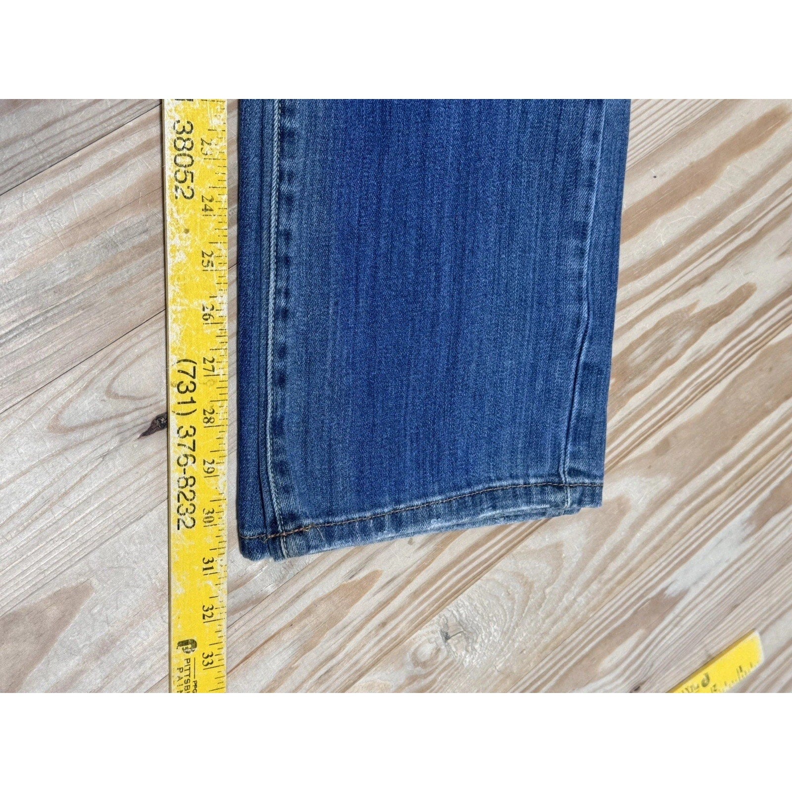 Y2K Lucky Brand Jeans Louise Easy Rider Low Bootcut Blue Jeans Women’s Size 29