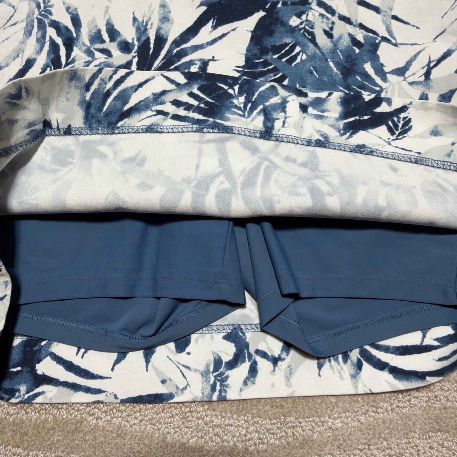 SC and Co Printed Hawaiian Golf Skirt Size Large NWOT