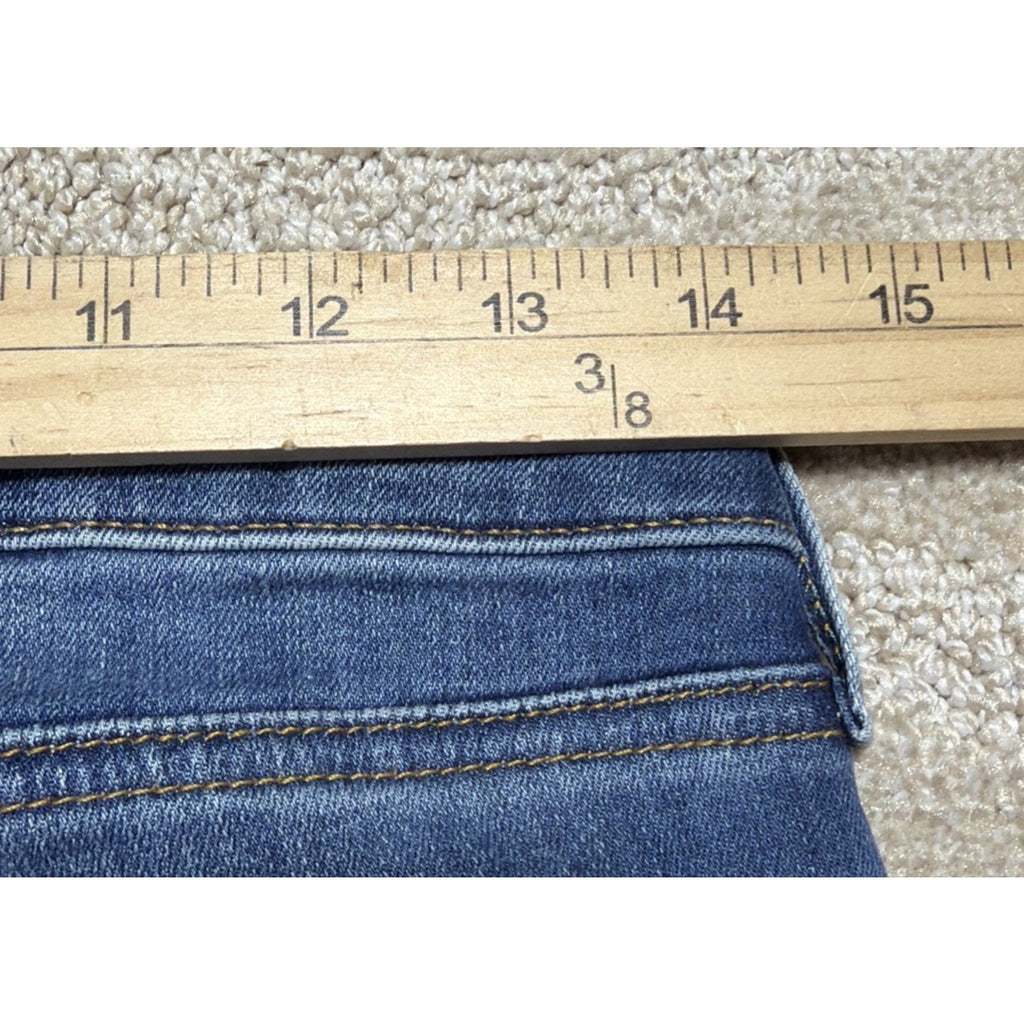 NYDJ Barbara Bootcut Womens Jeans Womens Sz 2 Mid Rise Lift Tuck Blue NWT 28x31