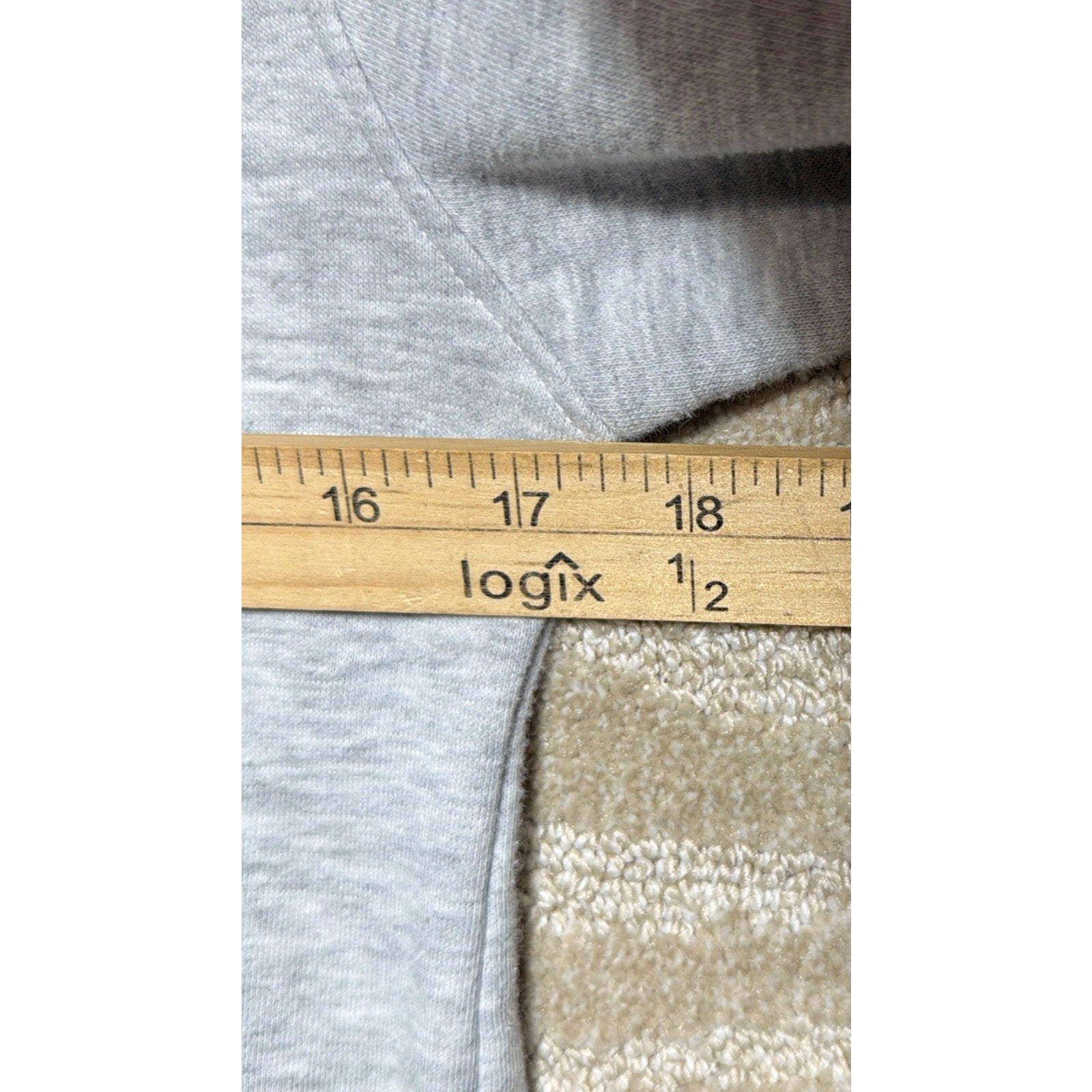 Spyder Youth Boy's M 10-12 Long Sleeve Pullover Hoodie w/ Kangaroo Pocket -Grey