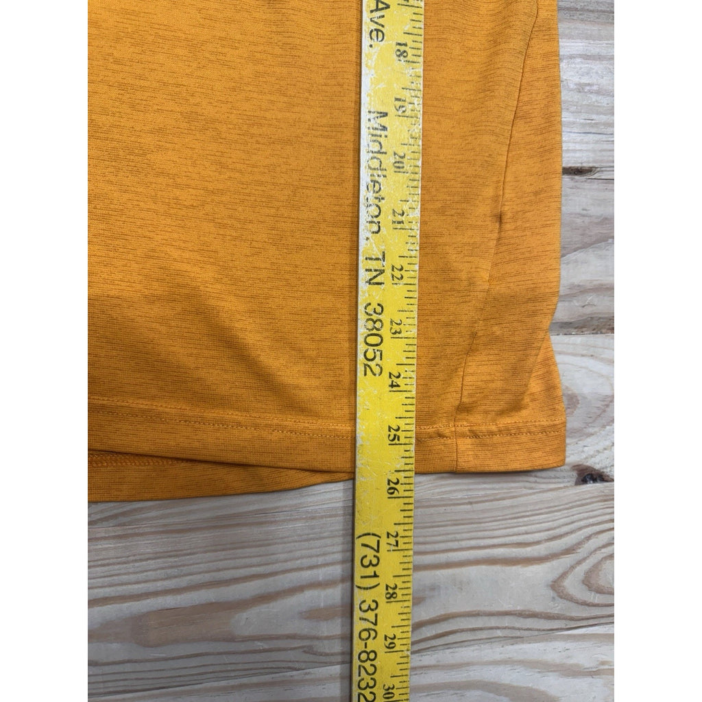 Nike Dri-fit Orange T-shirt Logo Men’s Size Small Nikebetterworld