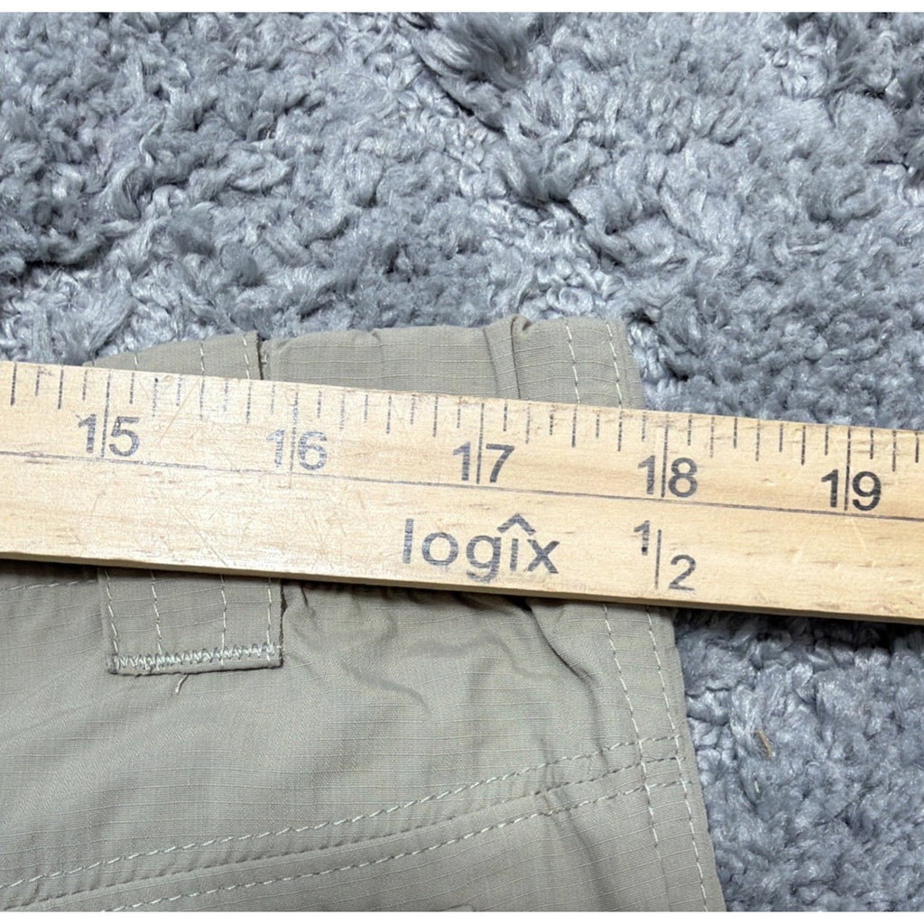 Columbia Omni-Shade Beige Sun Protection Pants Cargo 36x30 Outdoors Fishing