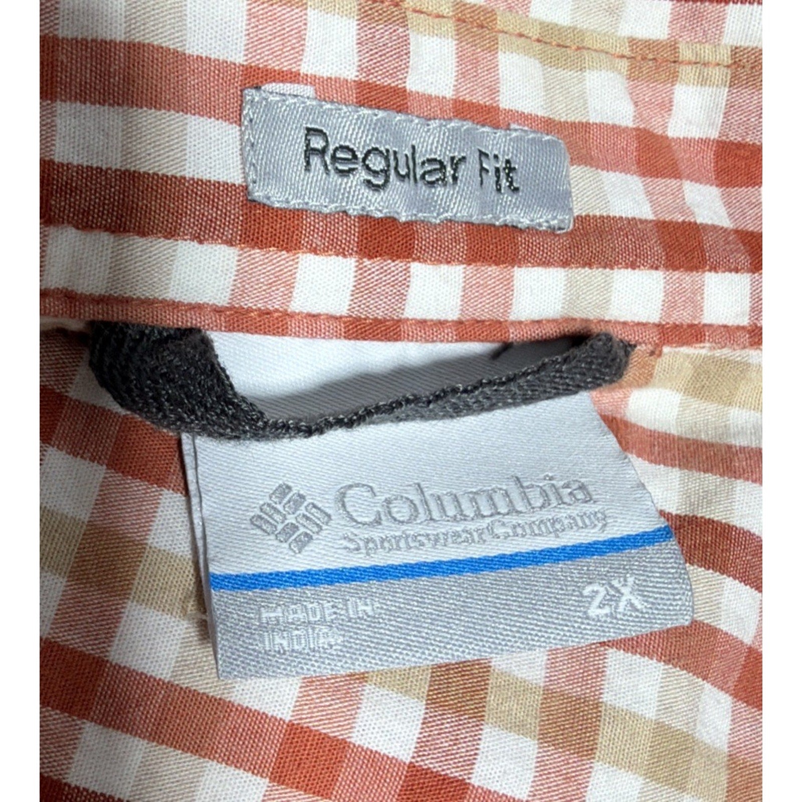 Columbia Rapid Rivers II Short Sleeve Button Down Shirt Men's 2X Regular Fit