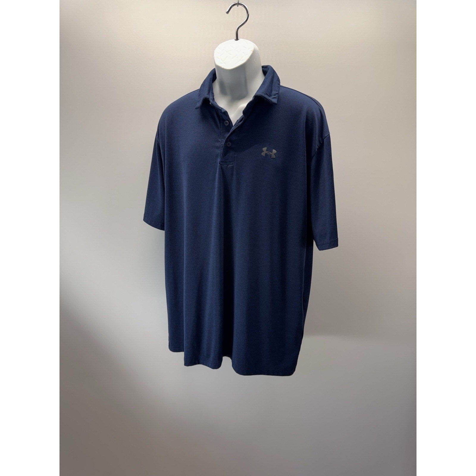 Under Armour Blue Performance Golf Polo 2.0 Men’s 2XL UPF