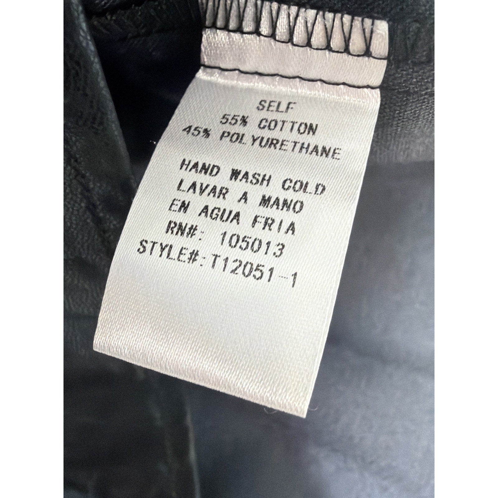 Andree By Unit Jasper Jacket Medium Black Shacket Back Faux Leather New