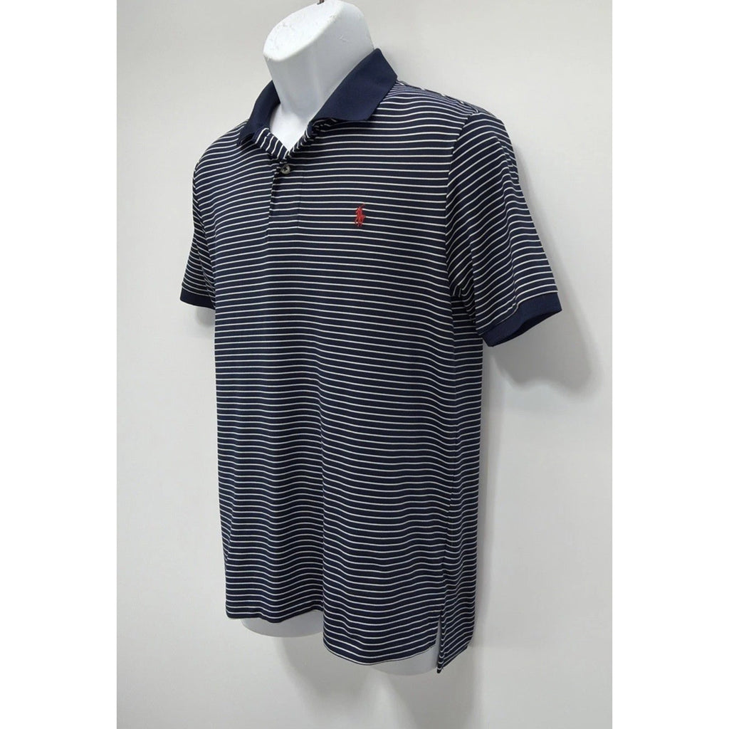 Polo Ralph Lauren Performance Blue Short Sleeve Golf Polo Shirt Men's Size L