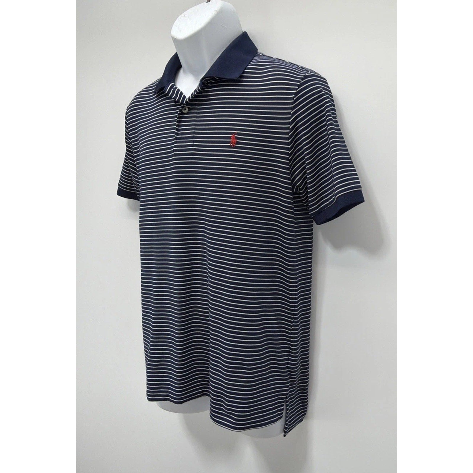Polo Ralph Lauren Performance Blue Short Sleeve Golf Polo Shirt Men's Size L