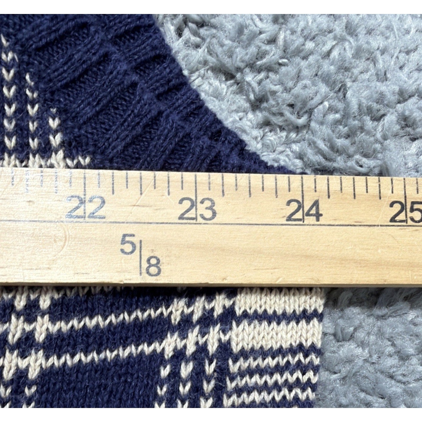 Vtg 90s Polo Ralph Lauren Mens Windowpane Linen Blend Sweater Vest XXL Preppy
