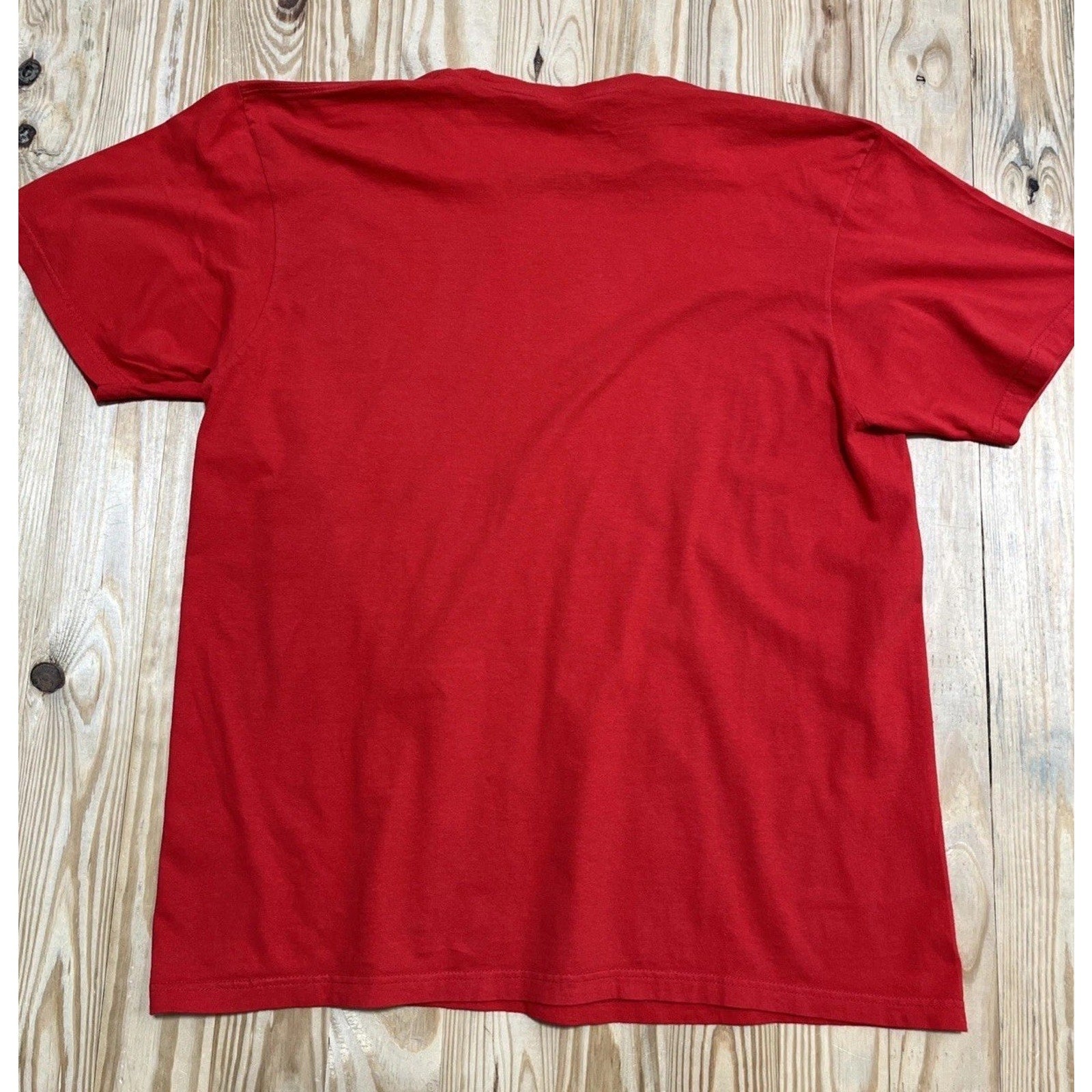 Majestic Ring Spun Soft Triple Peak T-Shirt Men Red St. Louis Cardinals MLB XL