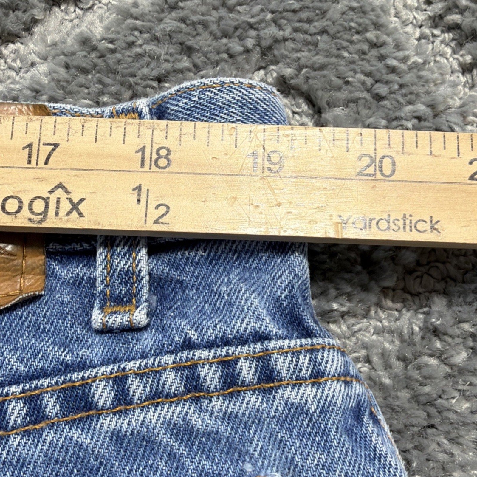 Vtg Levis 545 Orange Tab Jeans Men's Size 42x38 Loose Tapered Denim Y2K 39x37
