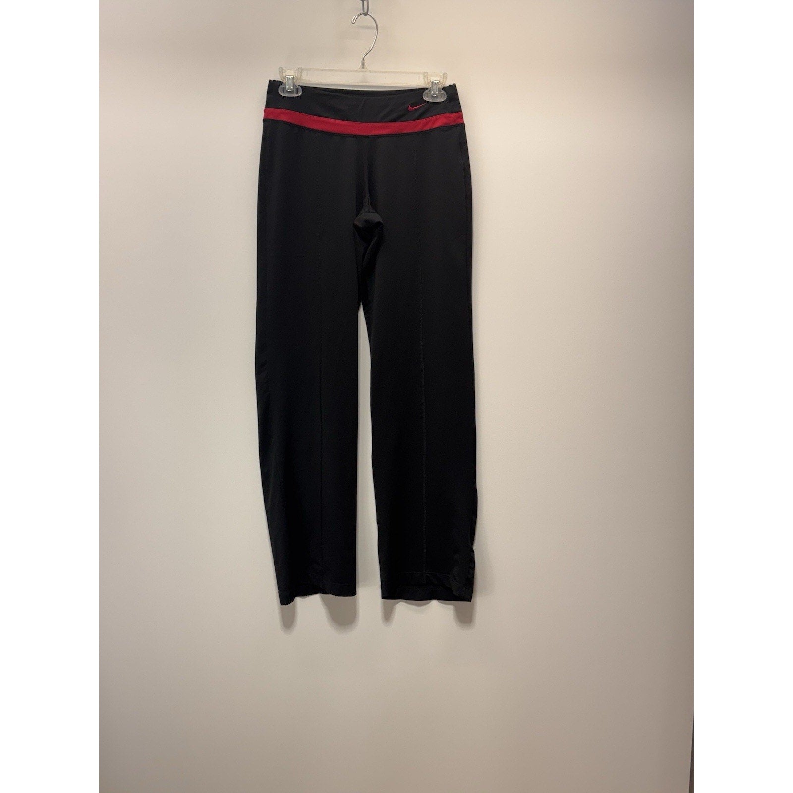 Nike Dri-Fit Black With Pink Boot Cut Leggings Women’s Size S