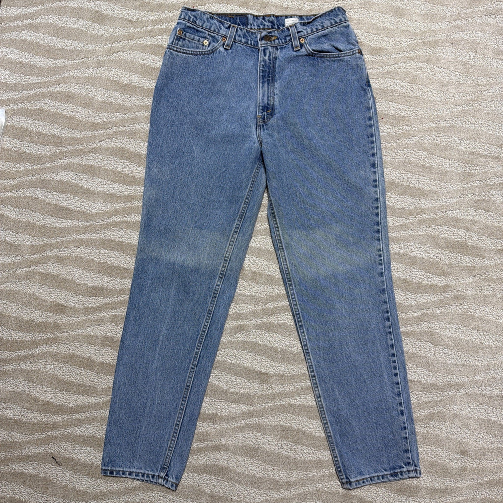 Vintage Levi's 512 Jeans Women's 30x28 Blue Slim Fit Tapered Made In USA 1997