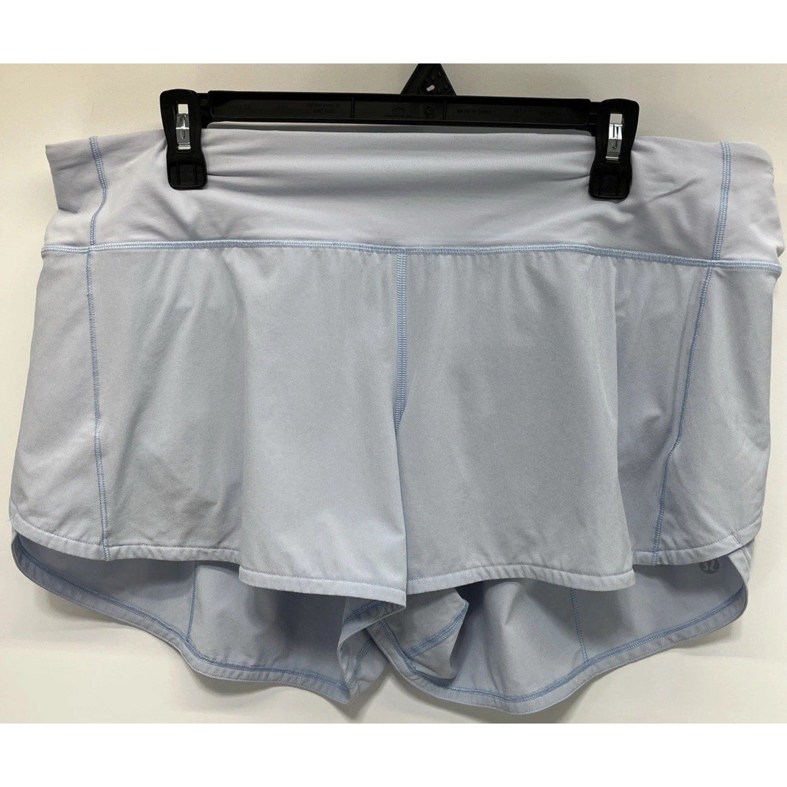 Women Lululemon Speed Up High-Rise Lined Short 4" Pastel Blue Size 12 Tall