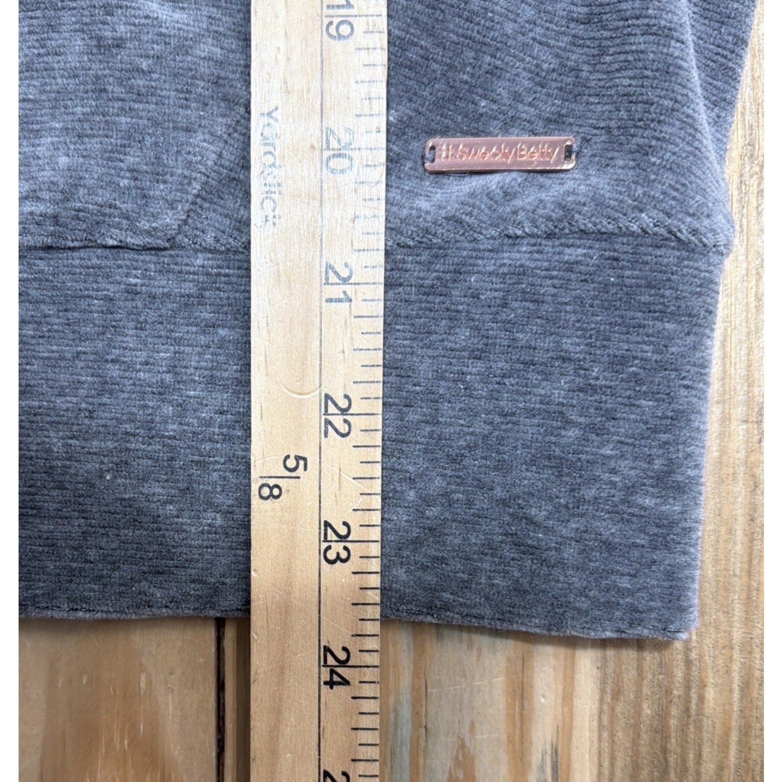 Sweaty Betty London Escape Luxe Fleece Hoodie S Hooded Sweatshirt Grey