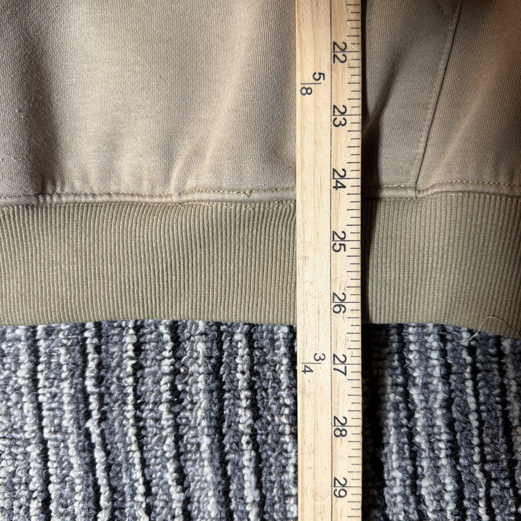 Fear of God Essentials Hoodie Men's M Tan Streetwear Boxy Streetwear Pullover
