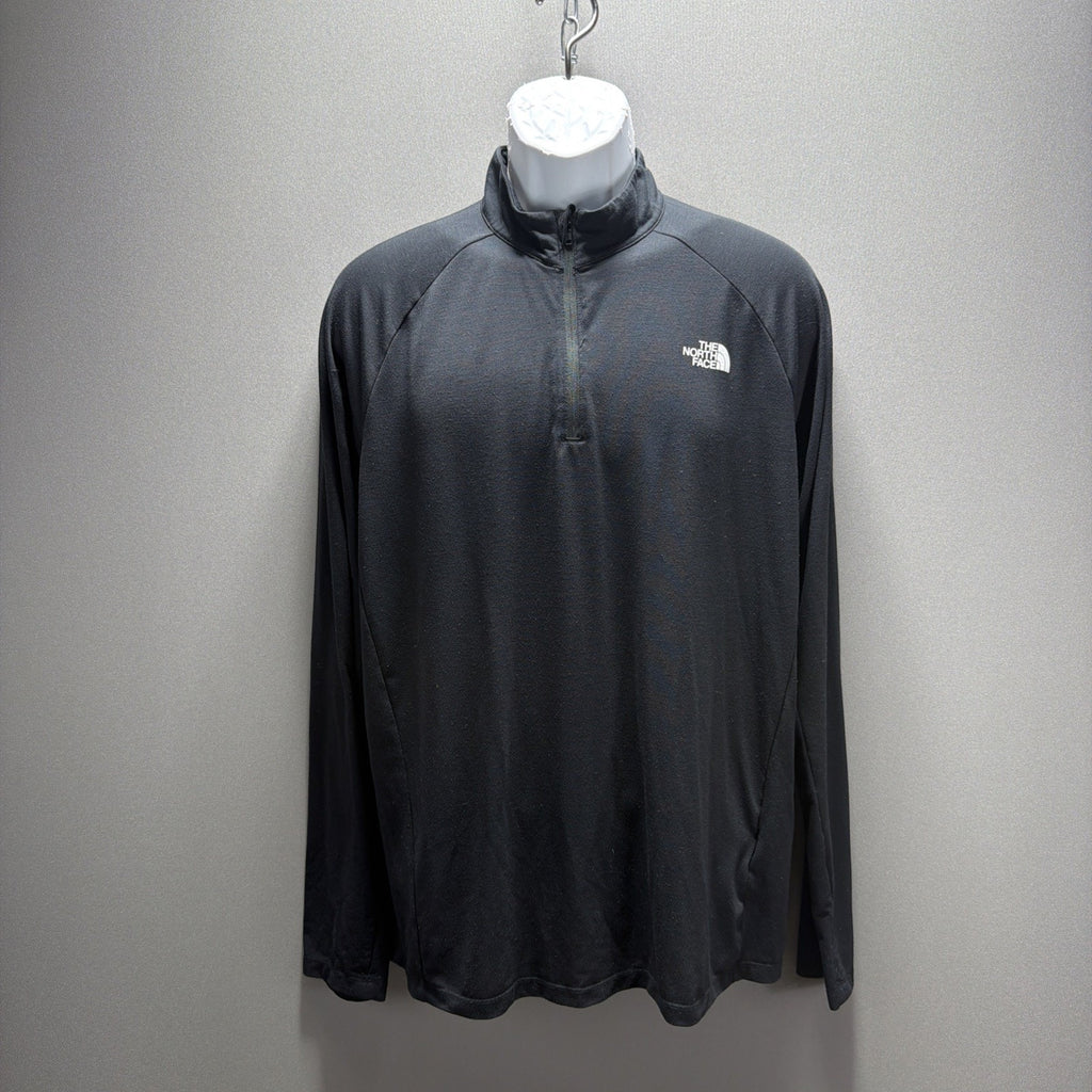 The North Face Sunriser 1/4 Zip Black Pullover Men’s L Lightweight Top