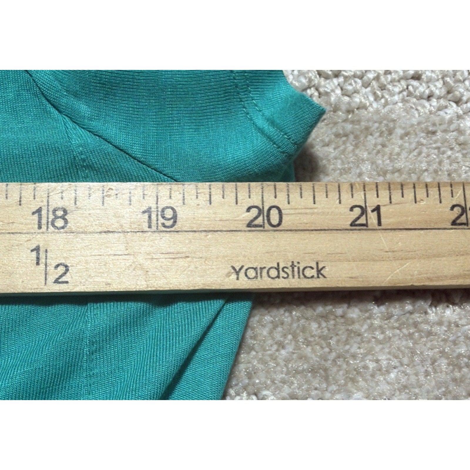 Lauren Ralph Lauren Tunic Tee Womens Size XL Aqua Blue Lightweight Side Slits