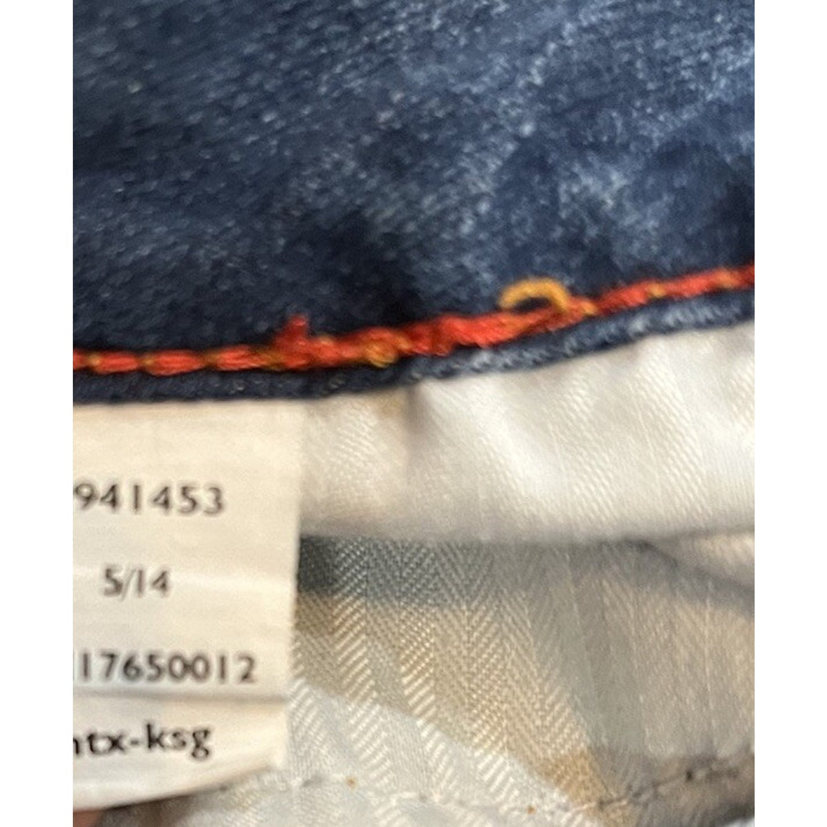Tommy Hilfiger Jeans Women Size 5 Blue Luy Luy Stretch Skinny Jeans 32x30