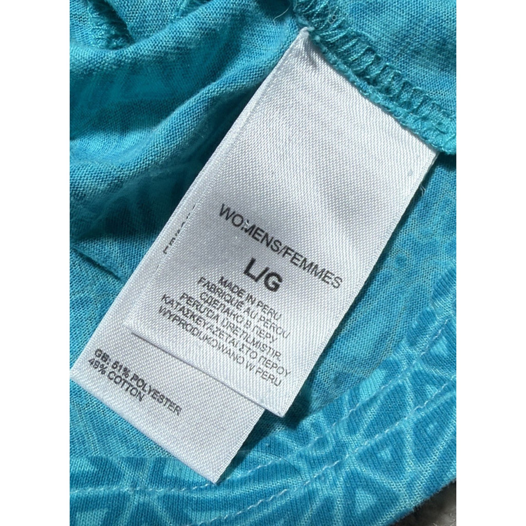 The North Face Top Women's Size L Flash Dry Geometric Leisure