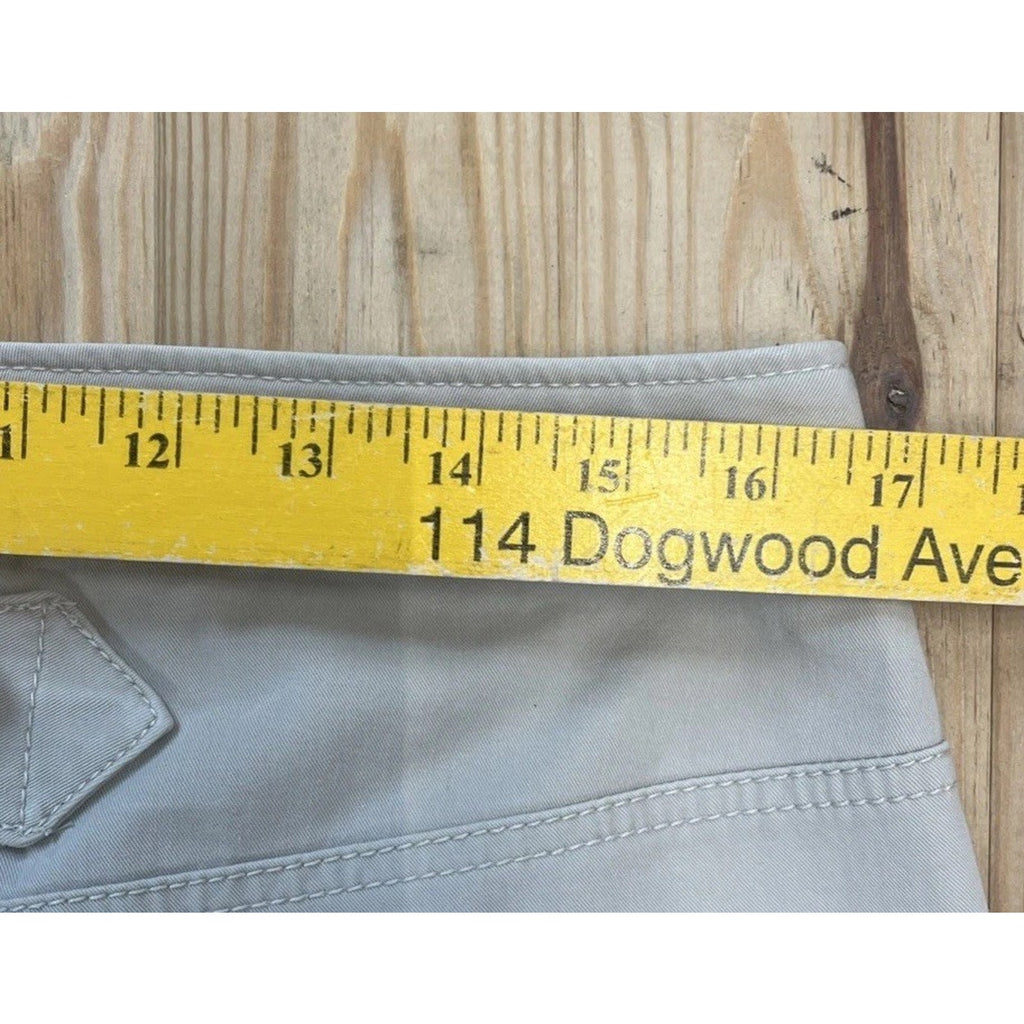 EXPRESS Stretch Low-Slung Flare Khaki Pants Size 13/14