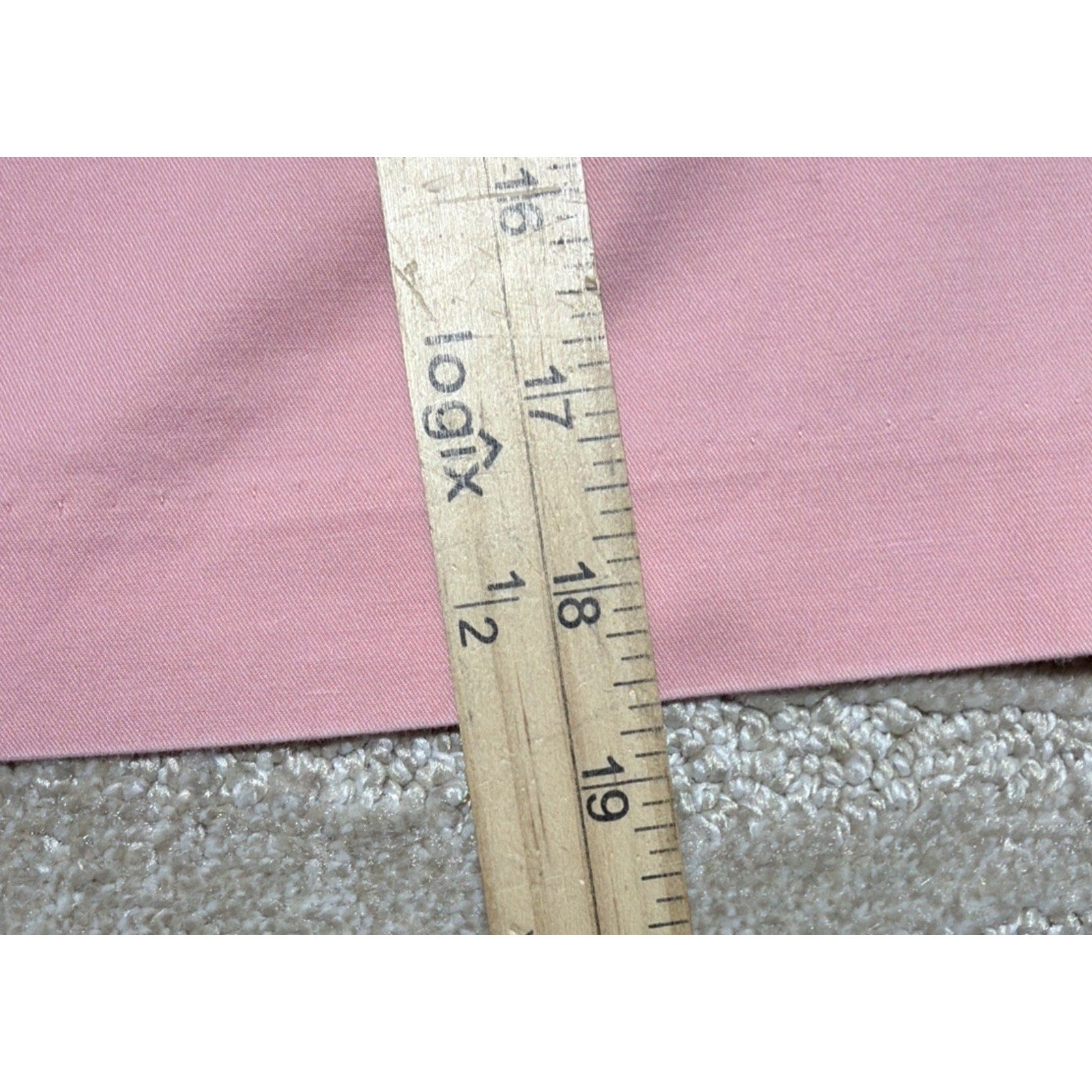 Tommy Hilfiger Pink Twill Chino A-Line Skirt Size 2 Golf Casual Beach