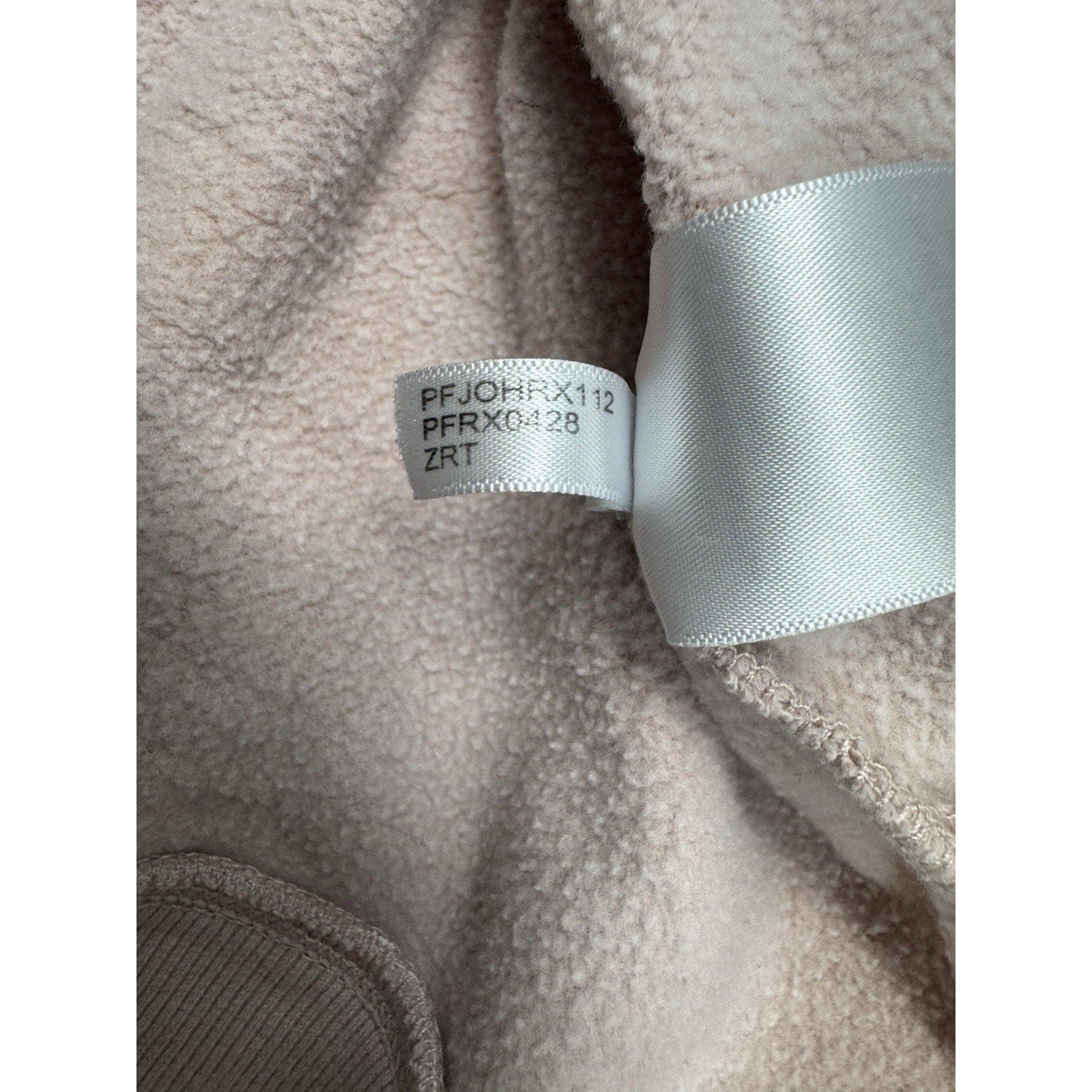 Calvin Klein Women’s 1X Light Pink Performance Sweatshirt Cowl Neck Pullover